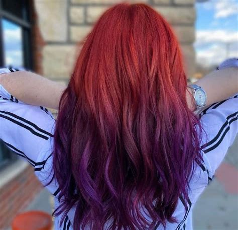18 Best Red Purple Hair Colors For 2021 Hairstylecamp