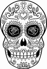 Coloring Pages Skull Para Catrinas Colorear Imprimir Sugar Printable Mandala Adult Sheets Imágenes Book sketch template