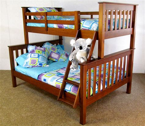 twin over full solid wood bunk bed the coolabah free shipping
