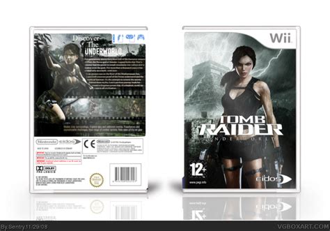 Tomb Raider Underworld Wii Box Art Cover By Sentry