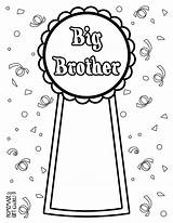 Coloring Sister Brother Big Pages Baby Printable Sisters Print Word Choose Shower Color Little Sheets Online Games Kids Right Search sketch template