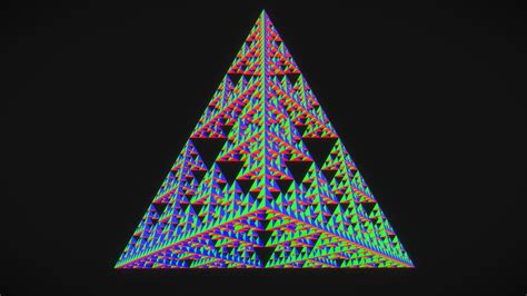 sierpinski triangle    model  tomciomalina bb