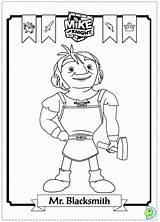 Coloring Knight Mike Pages Books Popular sketch template