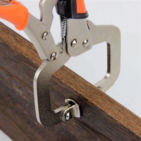 pliers square mouth rubber handle woodworking fast locking