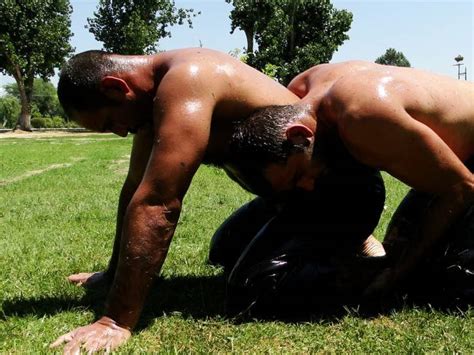 Oil Wrestling In Greece That Is All Daily Squirt