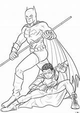 Batman Robin Coloring Pages Superhero Halloween Adults Color Printable Book Coloringtop Getcolorings Choose Board Print Xcolorings Comments Source Super sketch template