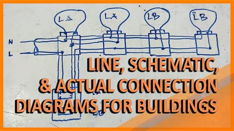 paano gumawa ng  schematic  actual connection diagram building wiring installation