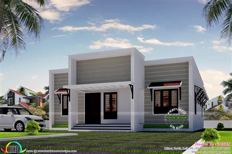 cost  lakhs small simple modern house kerala home design bloglovin
