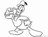 Donald Duck Coloring Pages Disneyclips Confident sketch template