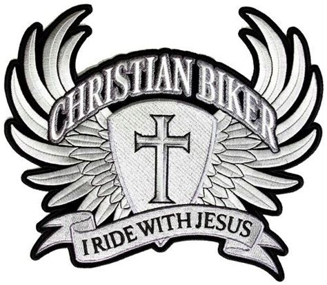 christian biker  patch bikers  christ stuff pinterest