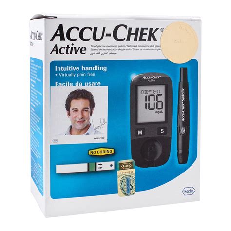 purchase accu chek active blood glucose meter    price  pakistan naheedpk