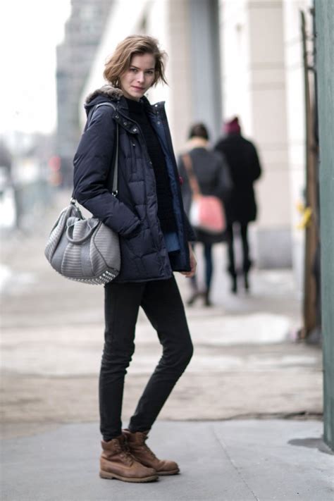 2015 16秋冬纽约时装周秀场外街拍 模特篇 天天时装 口袋里的时尚指南