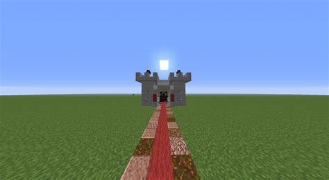 mini castle minecraft project