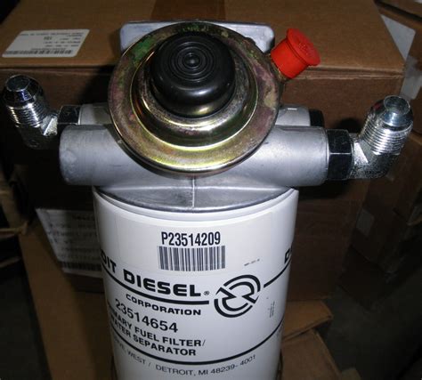 detroit diesel fuel filter water separator      ebay