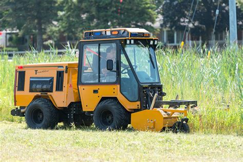 Front Flail Mower Trackless Vehicles Limited