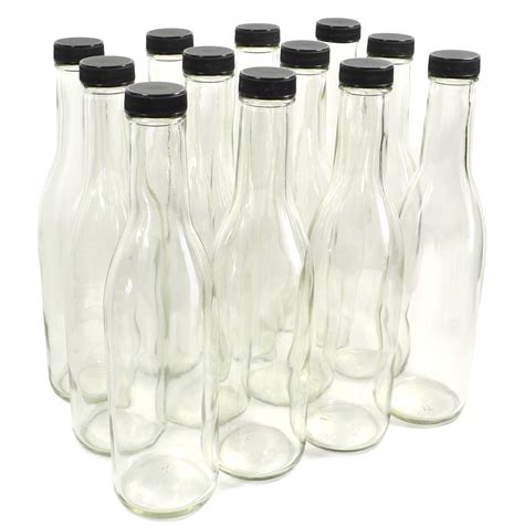 clear glass woozy bottles  oz case   buy   united