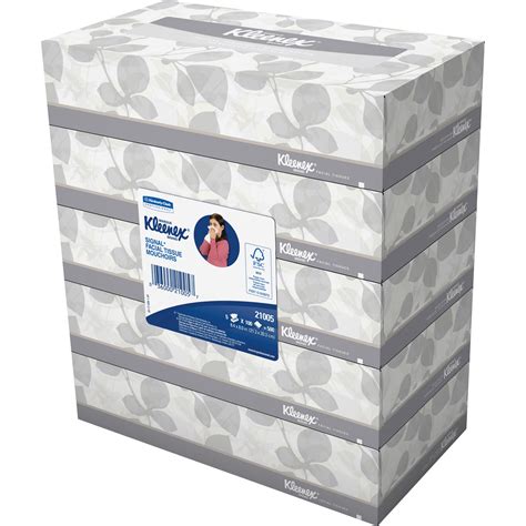 kleenex facial tissue  flat boxes  tissues  box