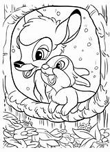 Bambi Tamburino Thumper Cartonionline sketch template