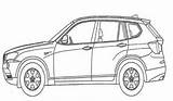 Bmw X3 Coloring Pages Cars Kids Online Car Super 收藏自 sketch template
