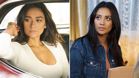shay mitchell recreates “you ” “pretty little liars” characters in