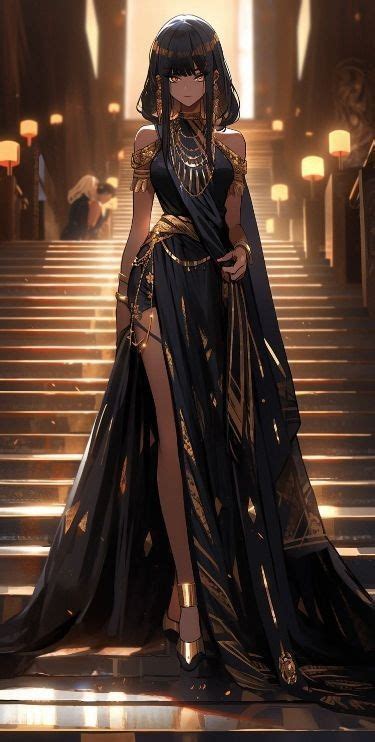 Anime Egyptian Egyptian Girl Fantasy Gowns Fantasy Clothing Egypt