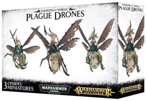 warhammer  chaos daemons plague drones  nurgle games workshop toywiz
