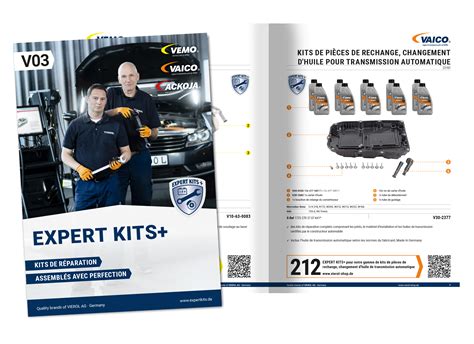 expert kits kits de remplacement