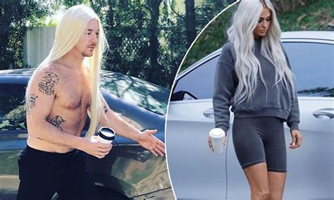 diplo spoofs kim kardashian photoshoot in blond wig