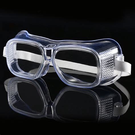 ready stock chemical splash safety goggles clear eye protection glasses