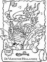 Efteling Kleurplaten Hollander Baron Vliegende 1898 Freizeitpark Sprookjesboom Ausmalbild Animaatjes Sprookjesbos Malvorlage Topkleurplaat Pretpark Stemmen sketch template