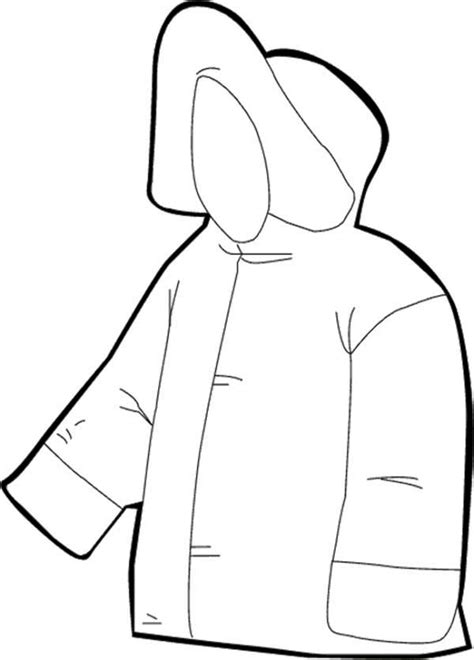 jacket  winter season  winter season coloring page