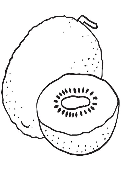 kiwi fruit coloring pages books    printable
