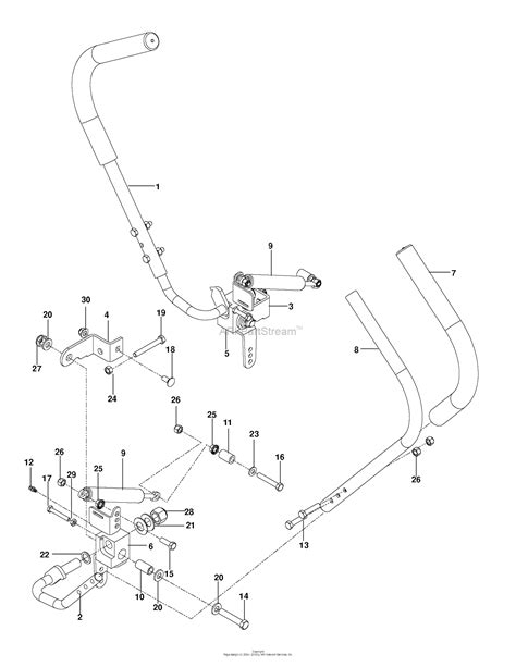 dixon speedztr  bf    parts diagram  steering