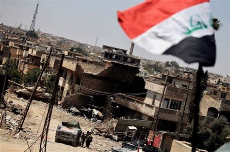 iraqi shia paramilitaries  town west  mosul  islamic state middle east eye