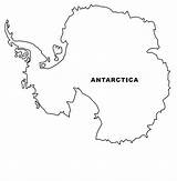 Coloring Antarctica Map Pages Mapa Tot School Skills Motor Visit Antartide Montessori sketch template
