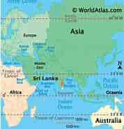 Billedresultat for World Dansk Regional Asien Sri Lanka. størrelse: 178 x 185. Kilde: www.worldatlas.com