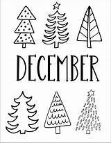 December Journal Bullet Printable Spreads Monthly Pages Color Setups Thepetiteplanner sketch template