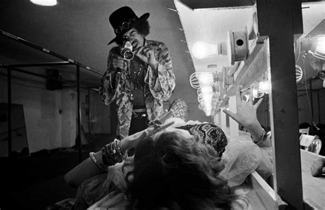 just hanging out with janis joplin and jimi hendrix 1968