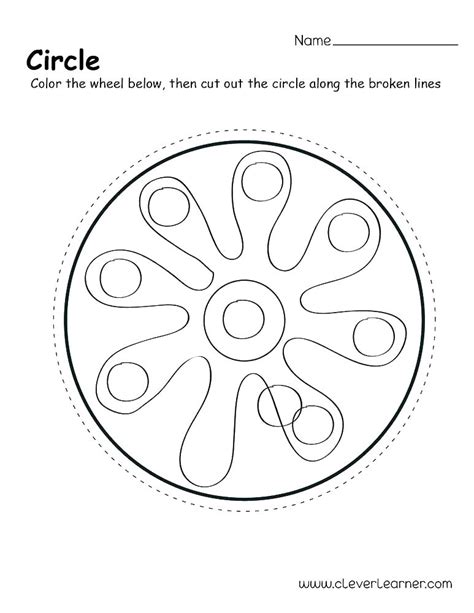 shapes coloring pages  getdrawings