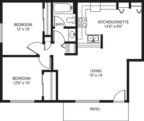 bedroom apartment floor plans  flooring ideas