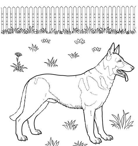 german shepherd coloring pages dog coloring pages coloring pages