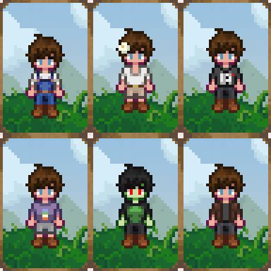 outfits stardewvalley