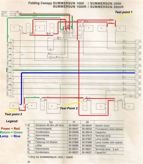 sunal tanning bed wiring diagram wiring diagram