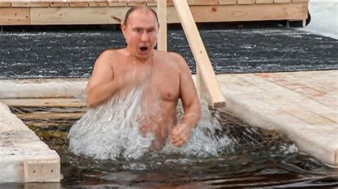 Russia S Putin Marks Orthodox Epiphany With Icy Dip World News