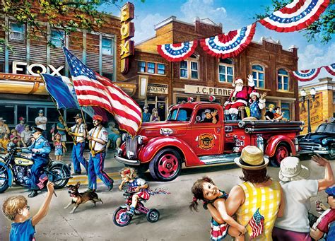 solve   july parade day jigsaw puzzle    pieces