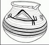 Coloring Pages Pottery Pot Stunning Getcolorings Printable Getdrawings sketch template