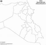 Map Iraq Blank Outline Maps sketch template