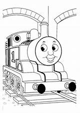 Train Coloring Choo Pages Getcolorings sketch template