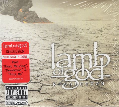 lamb  god resolution  digisleeve cd discogs