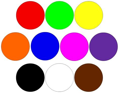 basic colors